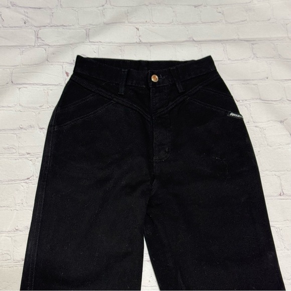 ROCKY MOUNTAIN CLOTHING CO women’s black denim jeans vintage 80s size 22 EUC - Picture 14 of 16